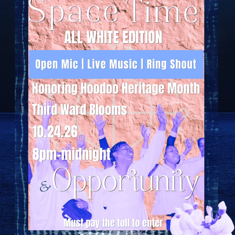 Cover Image for Space, Time & Opportunity: All White Edition