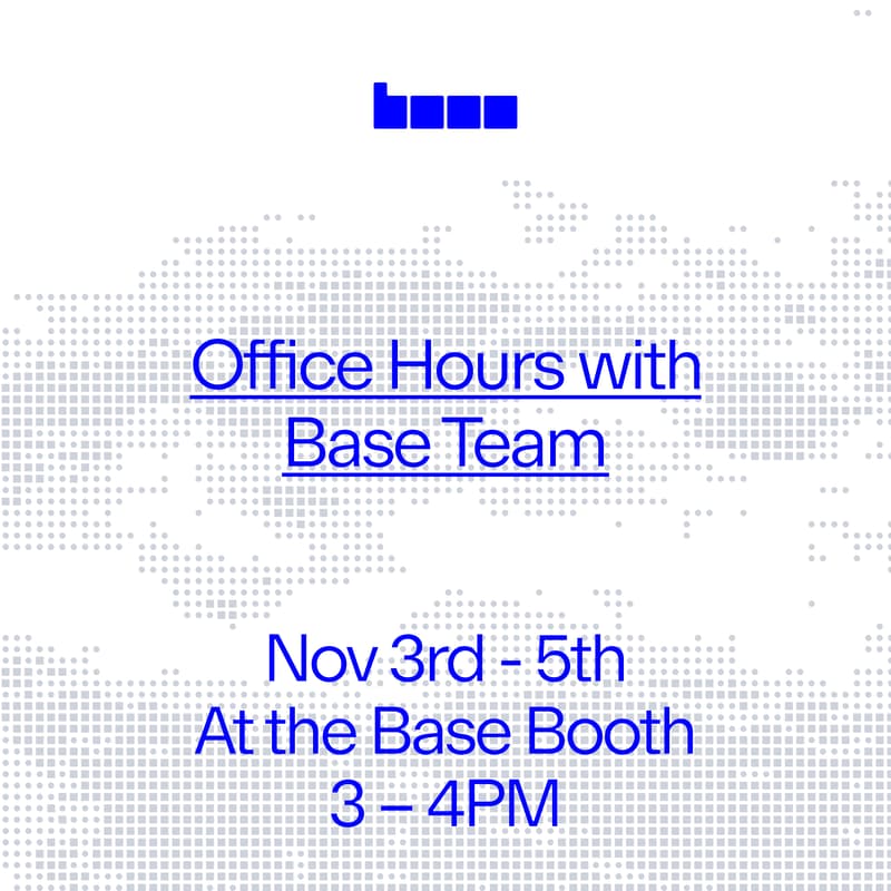 Cover Image for Base Office Hours | Devcon Mumbai