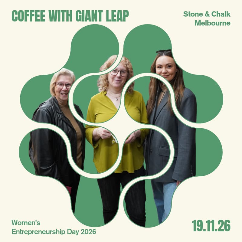 Cover Image for AFC presents: Coffee with Giant Leap for Women's Entrepreneurship Day
