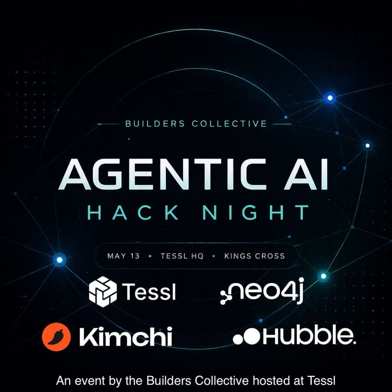 Cover Image for Hack Night London - Tessl, King's Cross + Giveaways and Prizes