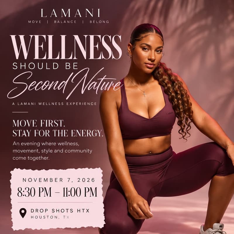 Cover Image for Second Nature x LAMANI Wellness Party