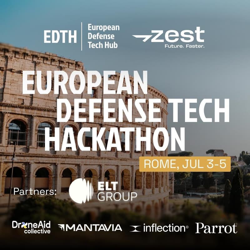 Cover Image for European Defense Tech Hackathon – Rome