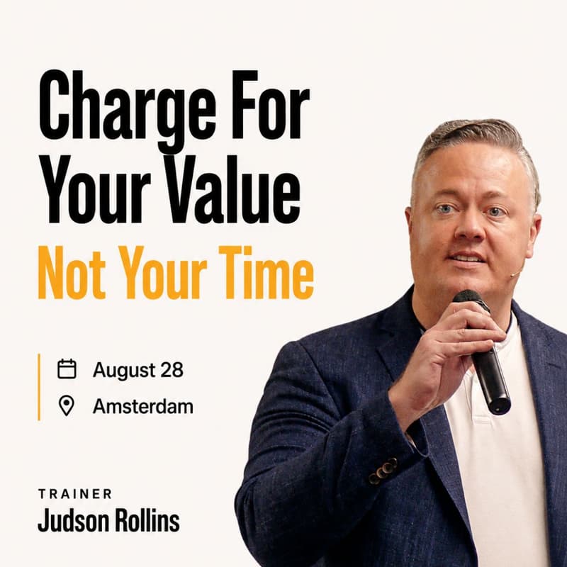 Cover Image for Charge For Your Value. Not Your Time.