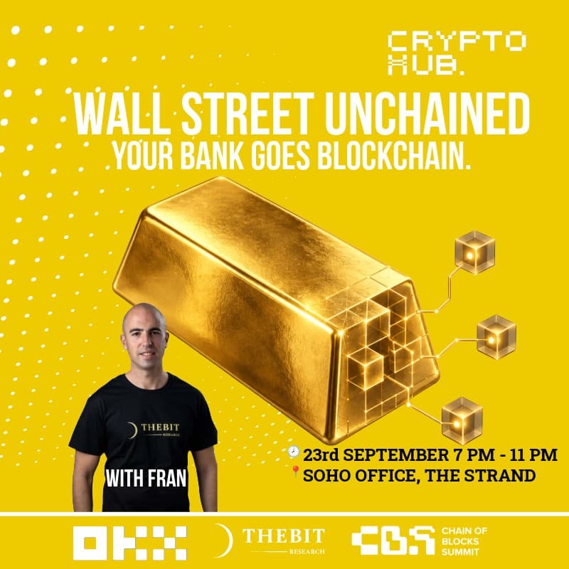 Cover Image for Wall Street Unchained – your bank goes blockchain
