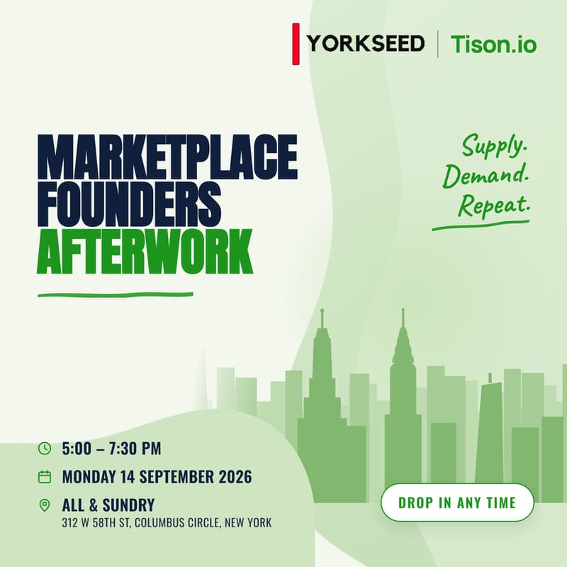 Cover Image for Marketplace Founders Afterwork