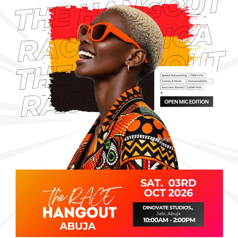 Cover Image for The Hangout by RACE Africa — Open Mic Edition
