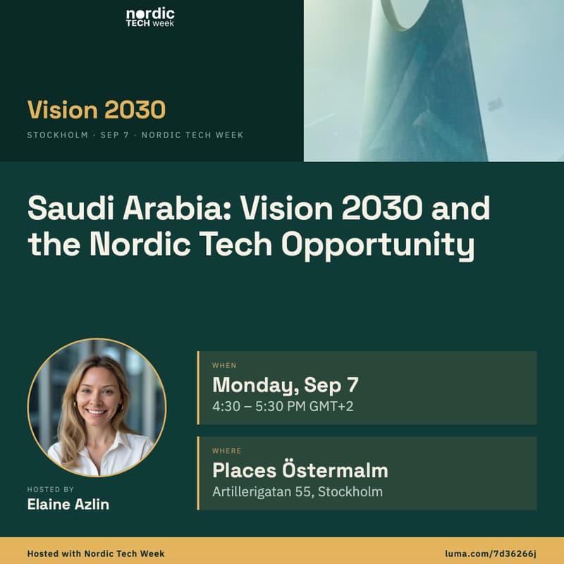 Cover Image for Saudi Arabia Vision 2030: How Nordic Companies Can Get Press in Saudi Arabia and How Press Works