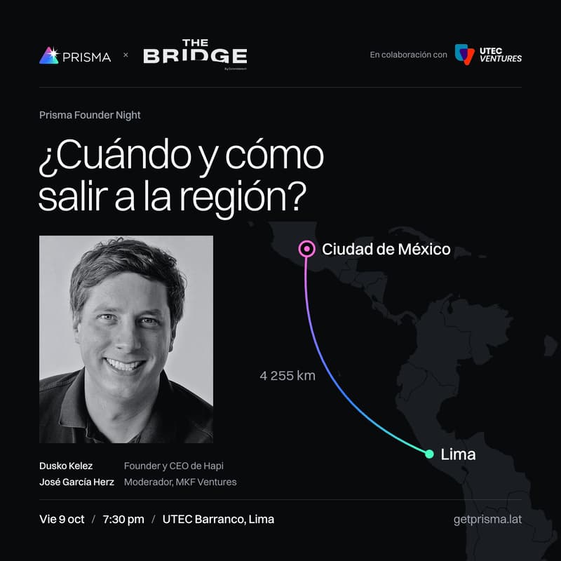 Cover Image for Founder Night Lima: Cuándo y cómo salir a la región
