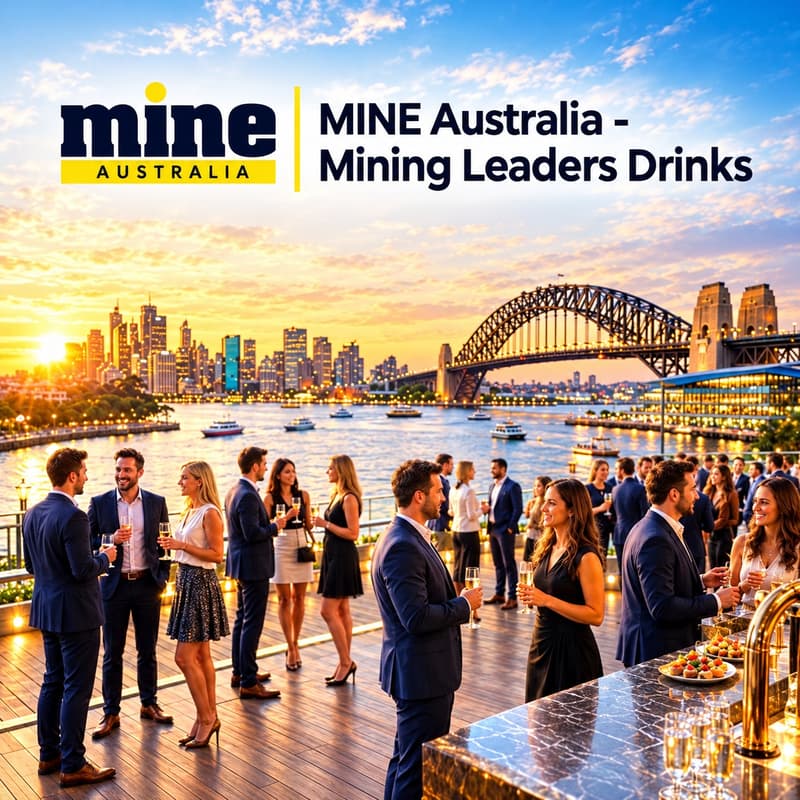 Cover Image for MINE Australia - Mining Leaders Drinks
