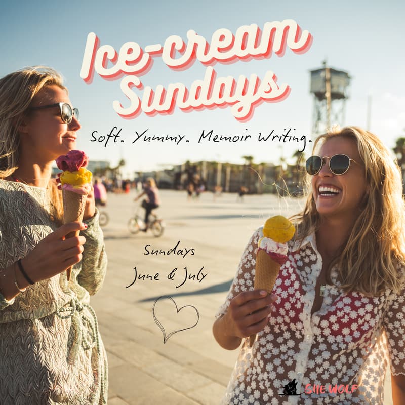 Cover Image for Ice-cream Sundays Memoir Workshop