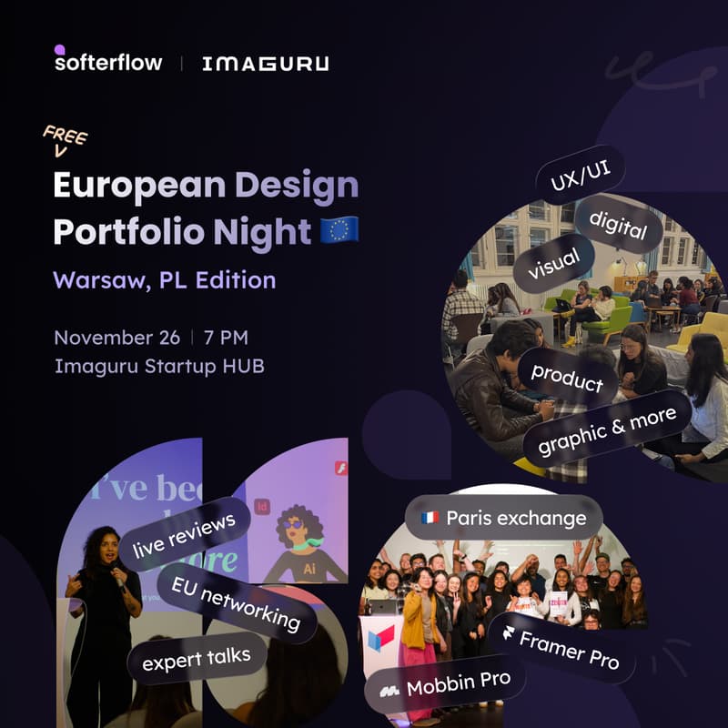 Cover Image for European Design Portfolio Night X Warsaw