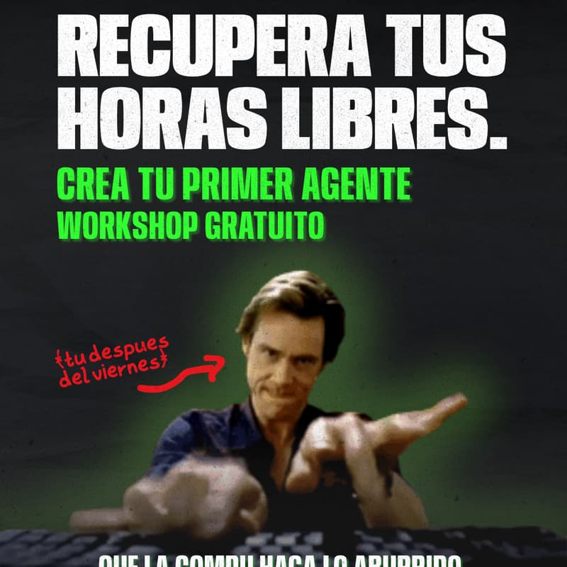 Cover Image for Menos tiempo, más tareas complidas: tu primer agente, de 0!