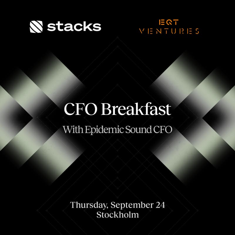Cover Image for CFO Breakfast with Epidemic Sound CFO