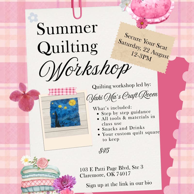 Cover Image for Quilting Workshop