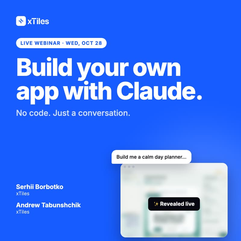 Cover Image for Build Your Own App with Claude: No Code, Just a Conversation