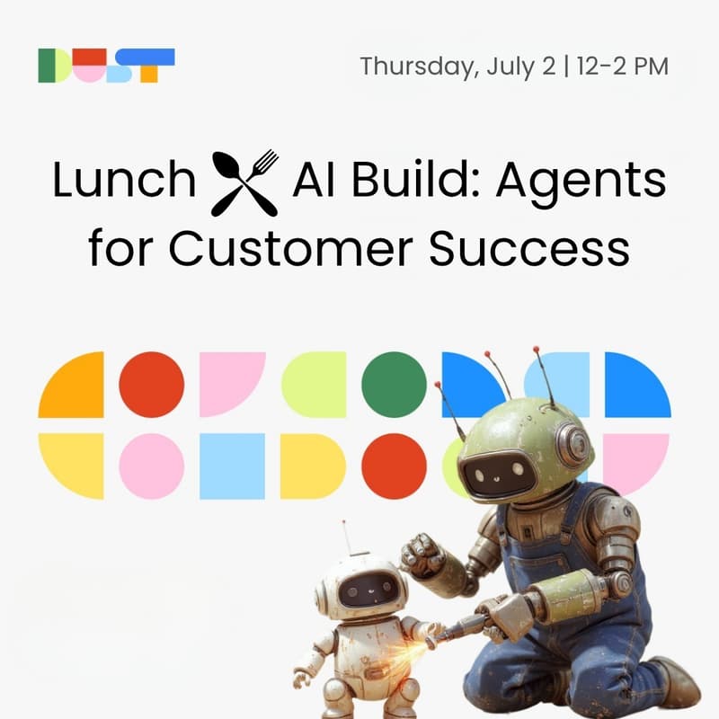 Cover Image for Lunch + AI Build: Agents for Customer Success
