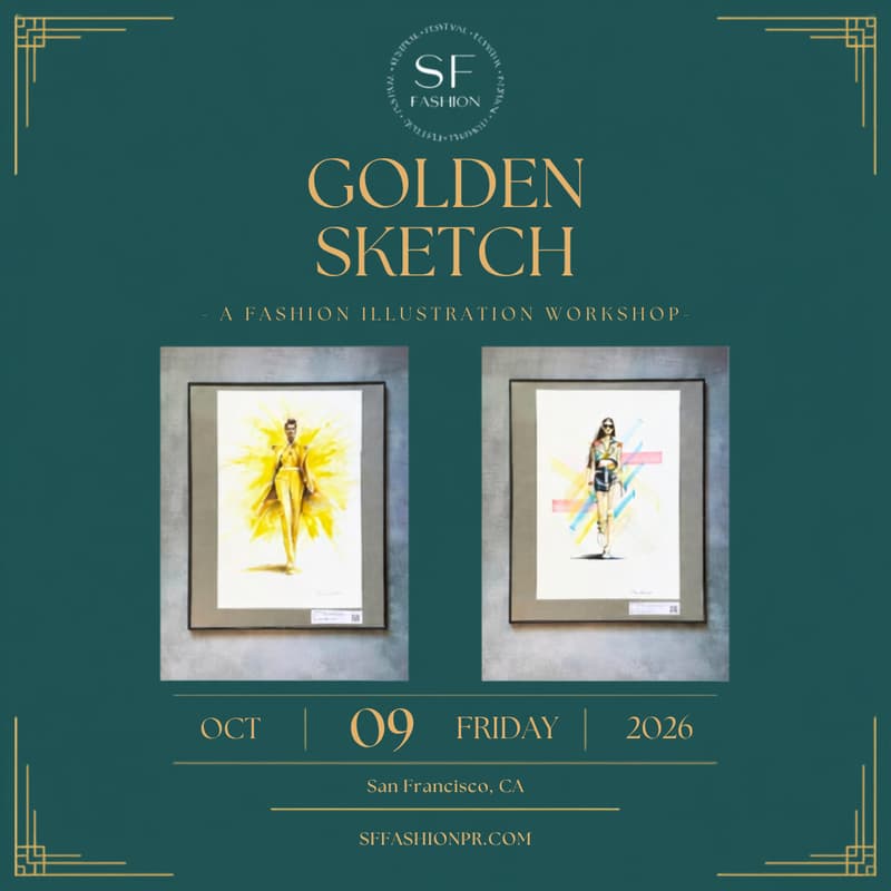 Cover Image for Golden Sketch - A Fashion Illustration Workshop