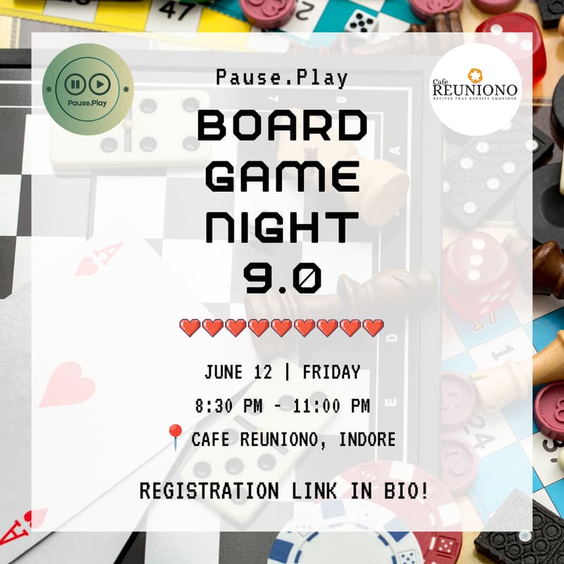 Cover Image for Pause.Play Board Game Night 9.0