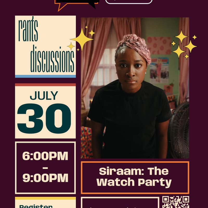 Cover Image for Culture Club with Zikoko presents Siraam: The Watch Party