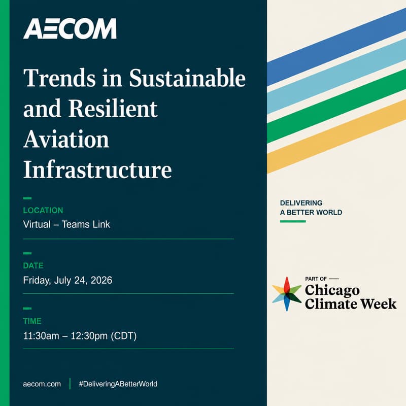 Cover Image for Trends in Sustainable and Resilient Aviation Infrastructure