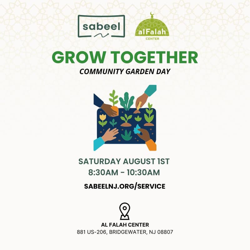 Cover Image for Sabeel - Grow Together: Community Garden Day
