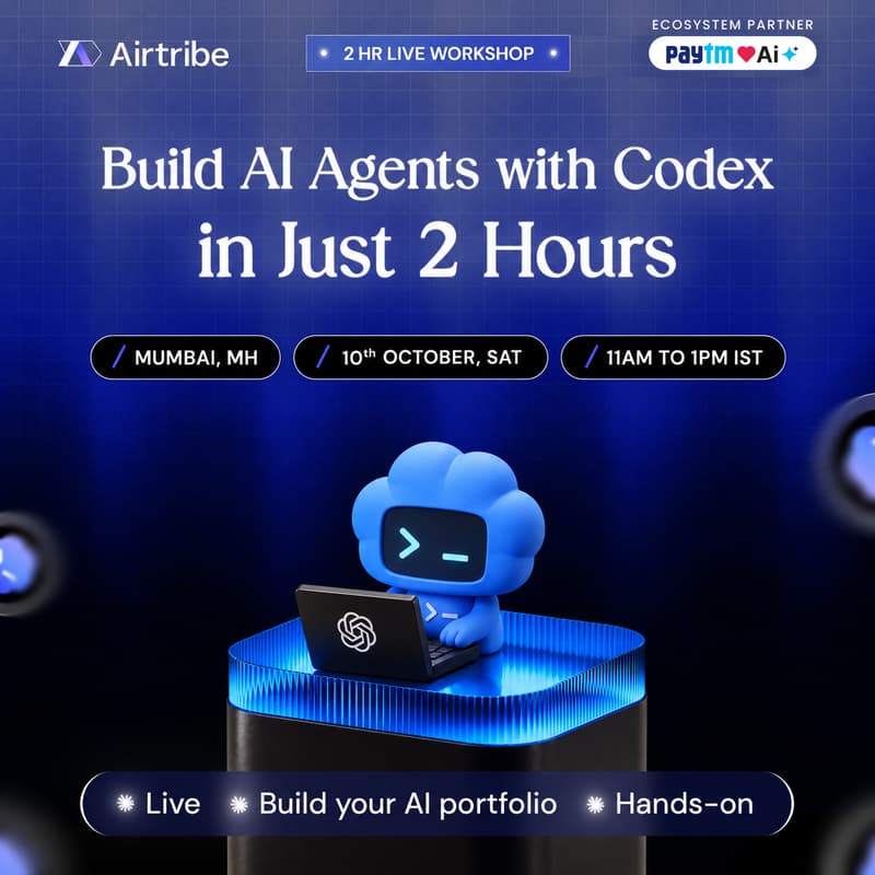 Cover Image for Build AI Agents With Codex - Mumbai Edition