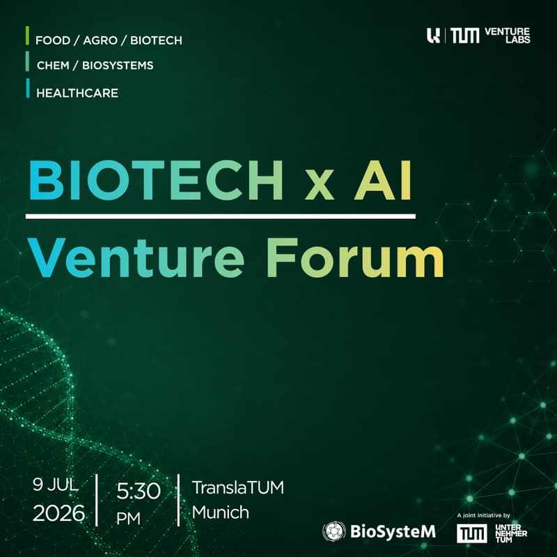 Cover Image for BIOTECH x AI Venture Forum