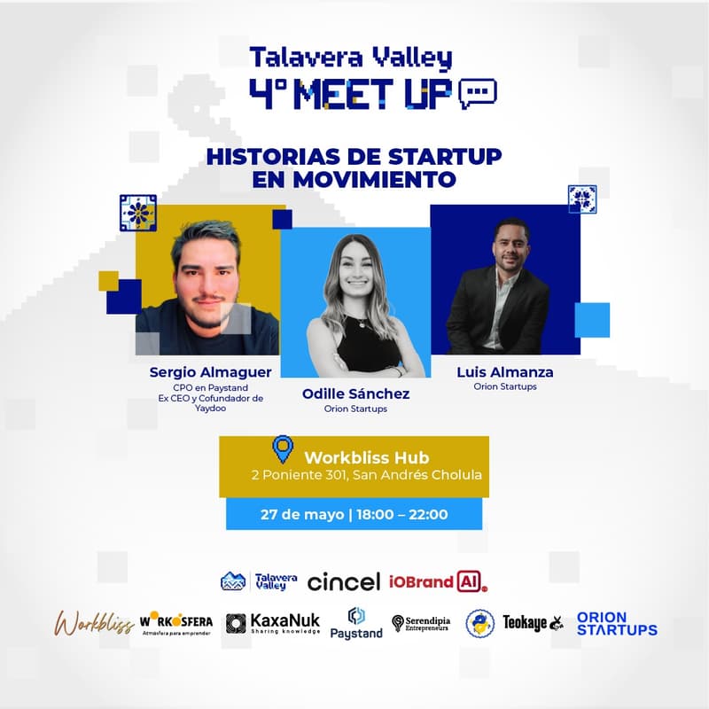 Cover Image for Meetup #4 - 📖 Historias de Startups - 🦄 Vendió Yaydoo y hoy opera una empresa de mil millones de dólares.