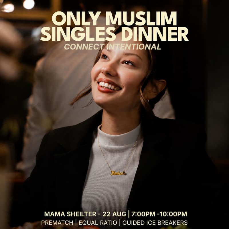 Cover Image for Muslim Singles Dinner| Mama shelter Business bay