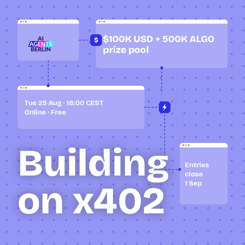 Cover Image for Algorand x402 Workshop & Global Challenge