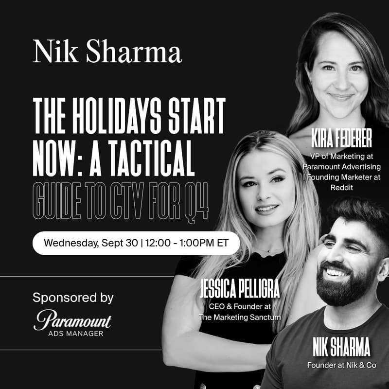 Cover Image for The Holidays Start NOW: A Tactical Guide to CTV for Q4