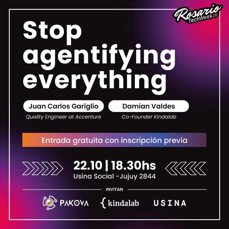 Cover Image for Stop agentifying everything