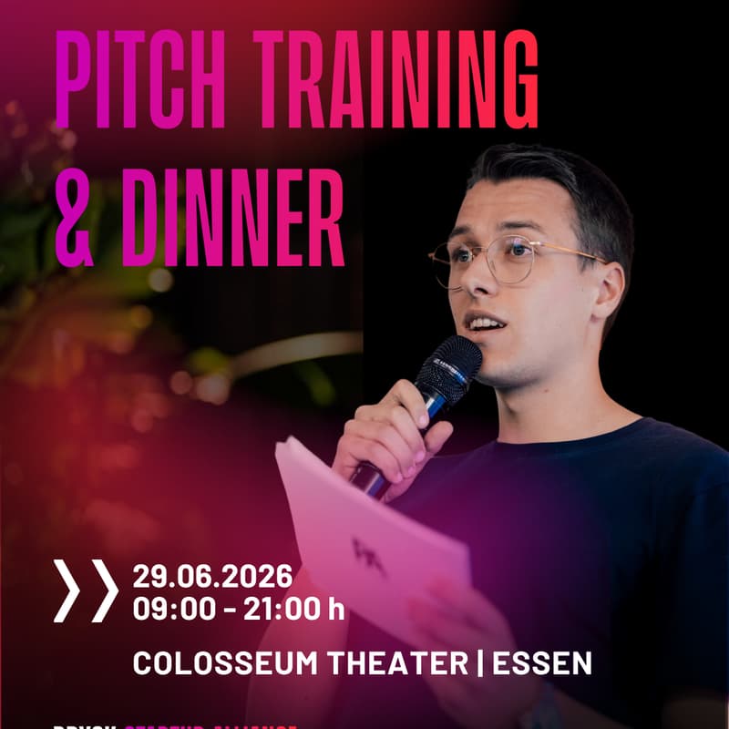 Cover Image for Pitch Training & Dinner