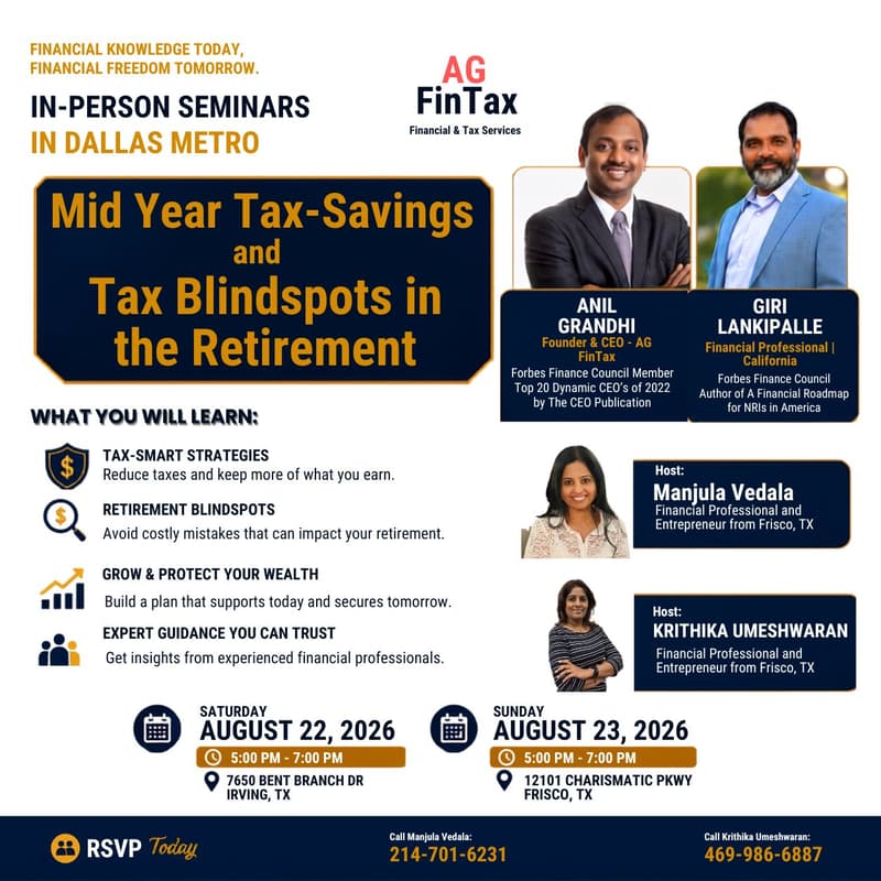 Cover Image for Mid Year Tax-Savings and Tax Blindspots in the Retirement