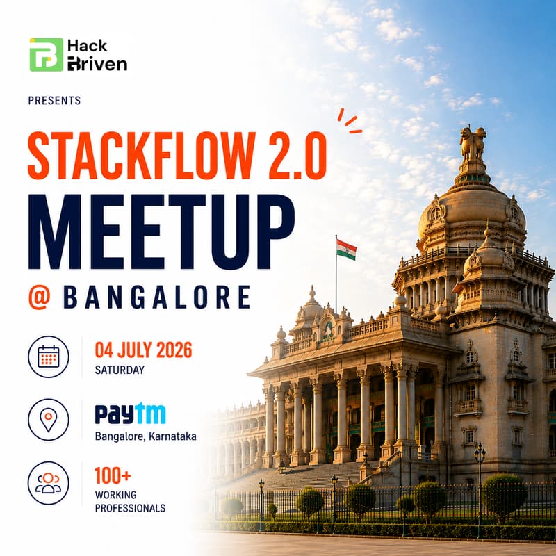 Cover Image for Stackflow Meetup@Bangalore