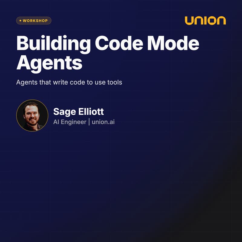 Cover Image for Building Code Mode Agents