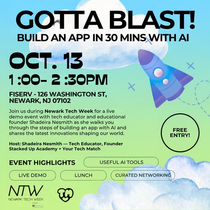 Cover Image for Gotta Blast: Launch An App with AI in 30 mins