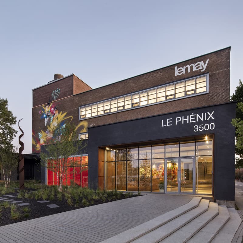 Cover Image for Visite architecturale : le Phénix de Lemay, d'entrepôt industriel à bureau carboneutre