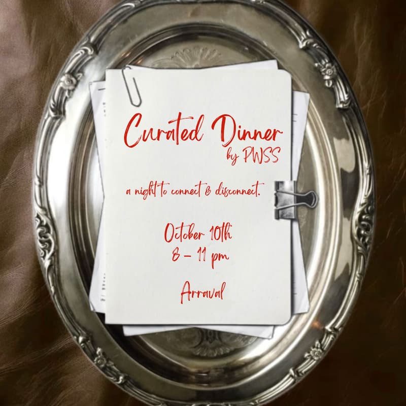 Cover Image for Curated Dinner