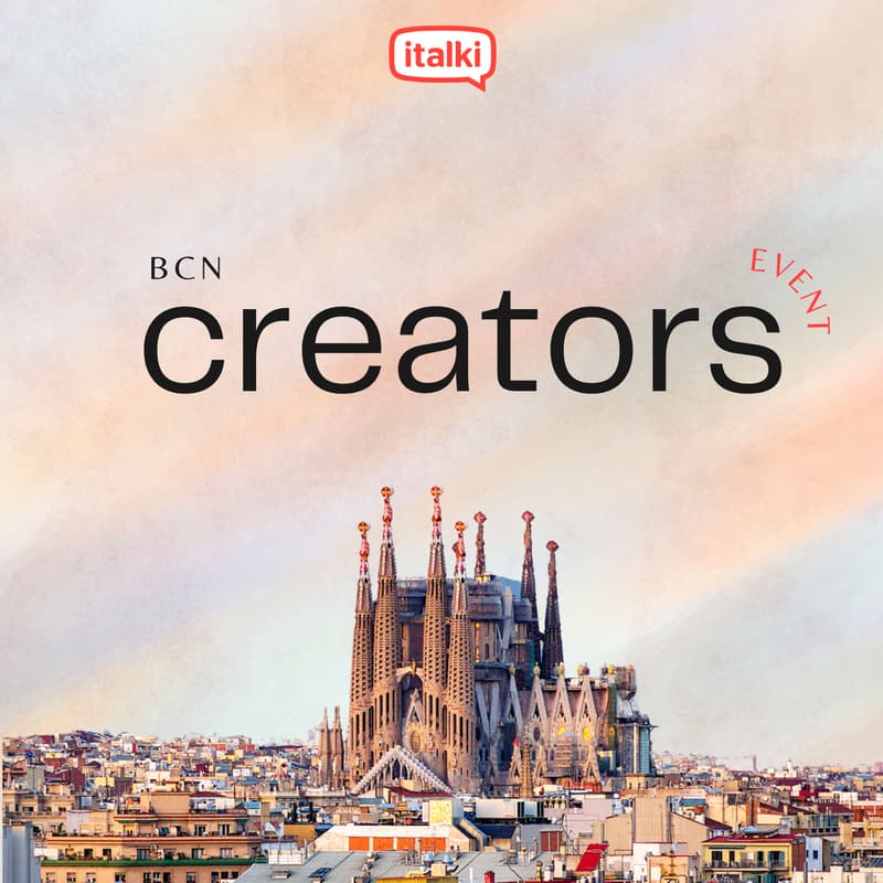 Cover Image for italki Creator Event | BCN