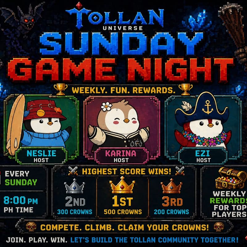 Cover Image for TOLLAN SUNDAY GAME NIGHT