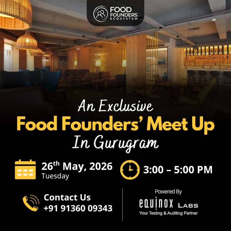 Cover Image for Food Founders Meetup - Gurugram