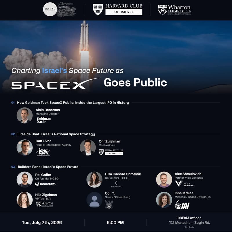 Cover Image for Charting Israel's Space Future as SpaceX Goes Public