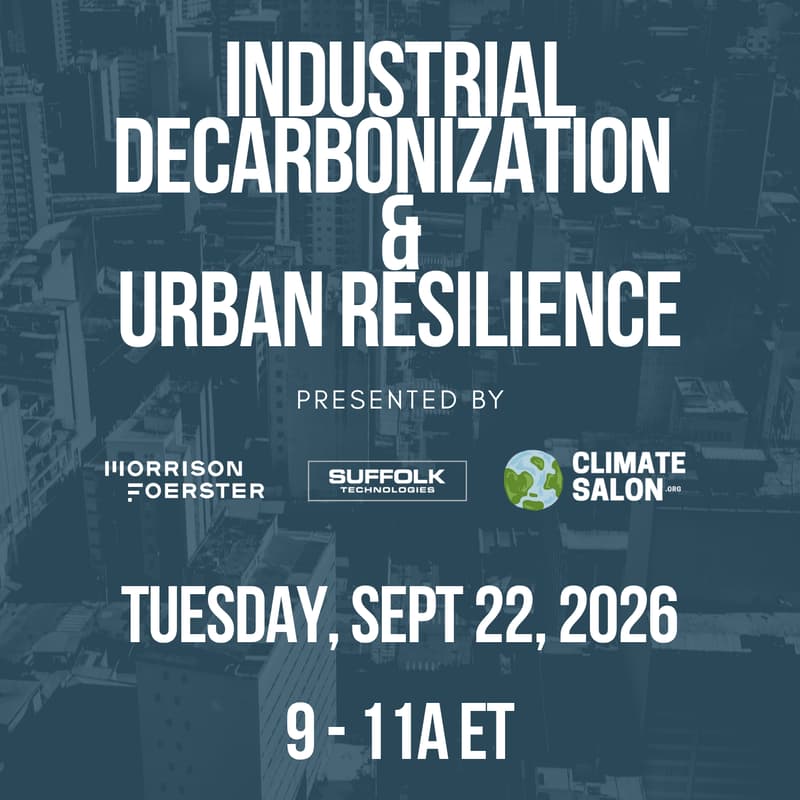 Cover Image for Industrial Decarbonization & Urban Resilience
