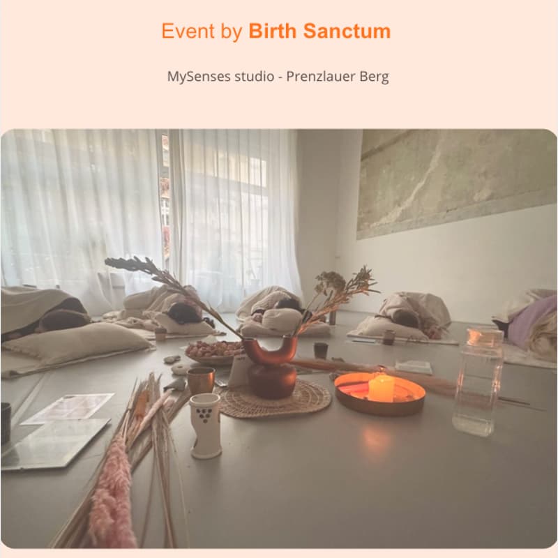 Cover Image for 3hr Sound Journey & Hypnobirthing Experience for pregnant people