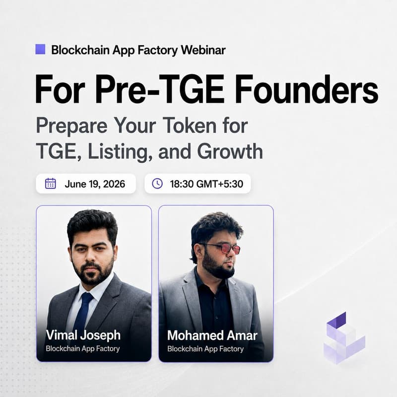 Cover Image for For Pre-TGE Founders: Prepare Your Token for TGE, Listing, and Growth