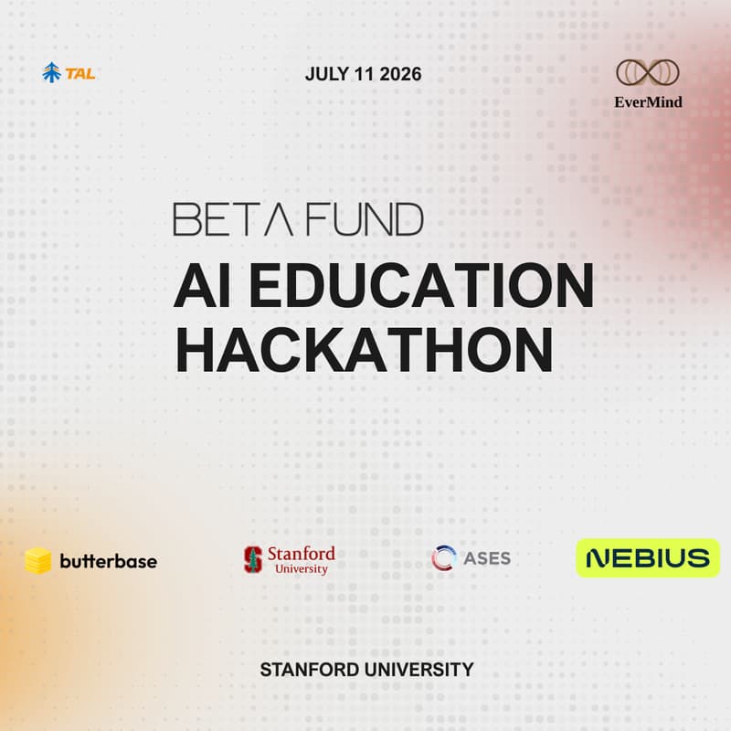 Cover Image for AI for Education Hackathon @Stanford