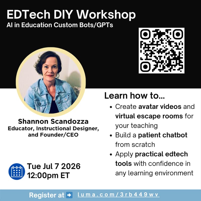 Cover Image for EdTech DIY Workshop