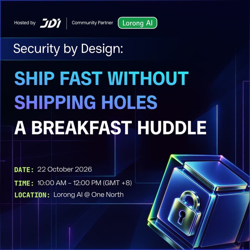 Cover Image for Security by Design: Ship Fast Without Shipping Holes - A Breakfast Huddle