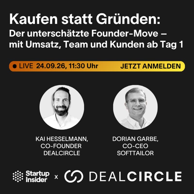 Cover Image for Kaufen statt Gründen: Der unterschätzte Founder-Move - mit Umsatz, Team und Kunden ab Tag 1